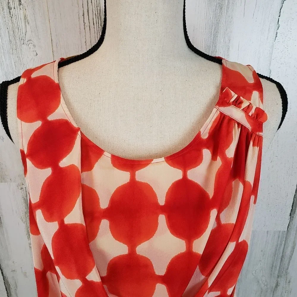 Maeve Silk Sleeveless Mod Top Sz 4
